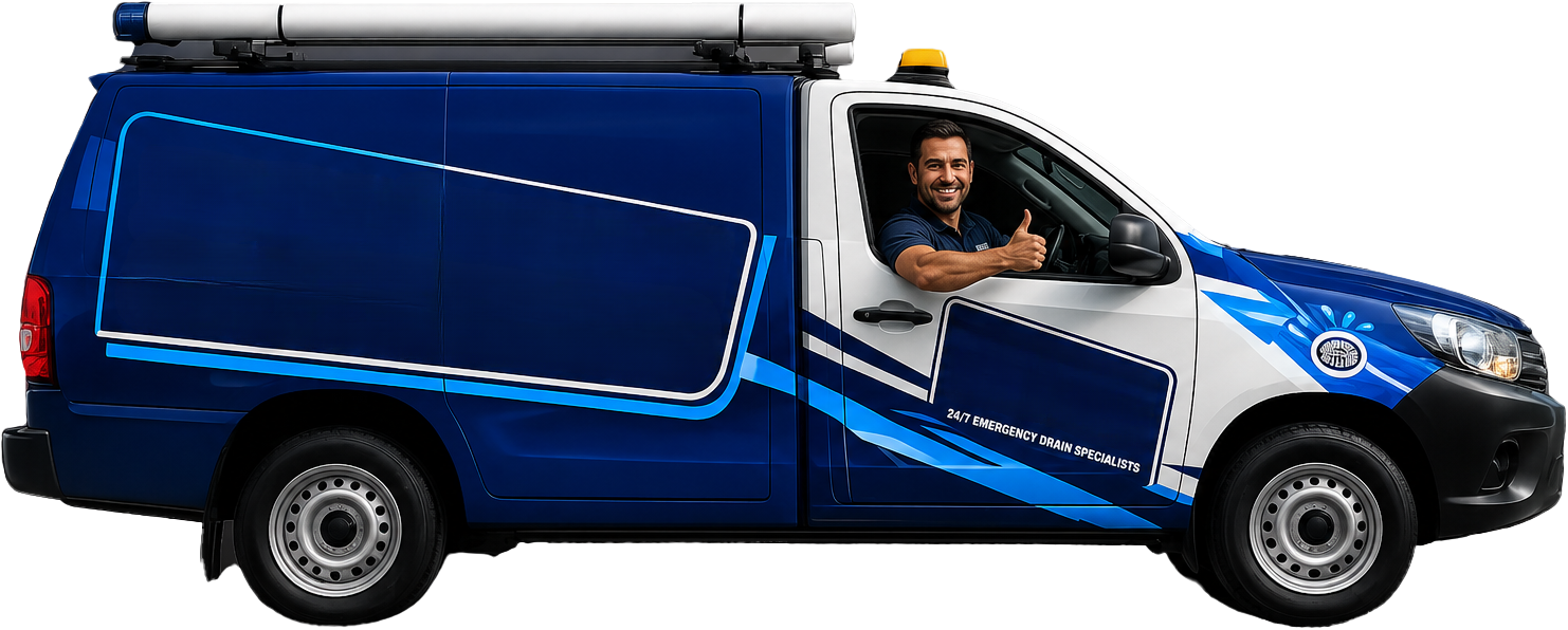 Fairfield Blocked Drains service van