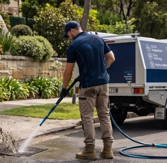 Treating a smelly drain at a Fairfield home